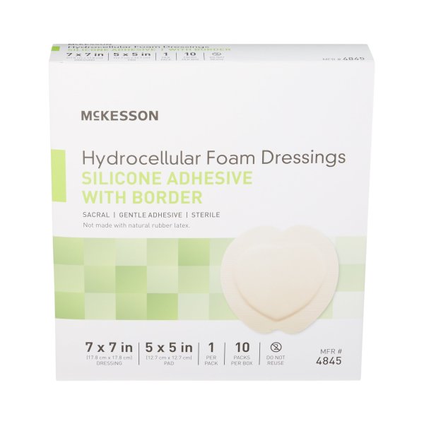 Foam Sacral Dressing 7 x 7 - Sterile, Case of 20