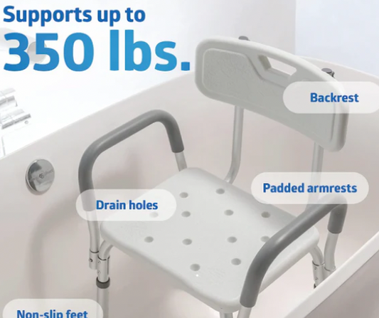 Shower Chairs 101: A Comprehensive Guide to Comfort and Safety