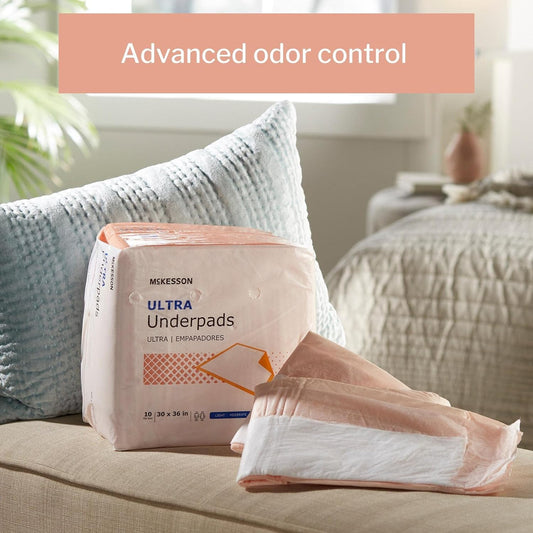 Say Goodbye to Incontinence Woes with McKesson Ultra Underpads