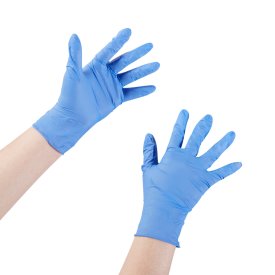 Medical Nitrile Exam Gloves by McKesson™ Confiderm 3.5C, Blue Chemo Tested - 200 Gloves