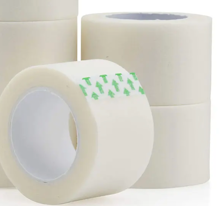 Silicone Medical Tape - 10 Count of 10 Yards/Roll, Hypoallergenic Wound Dressing Adhesive.